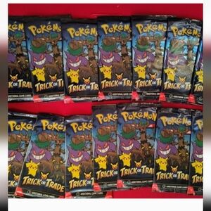 Pokemon Trick or Trade 2024 Card Packs (15) Sealed